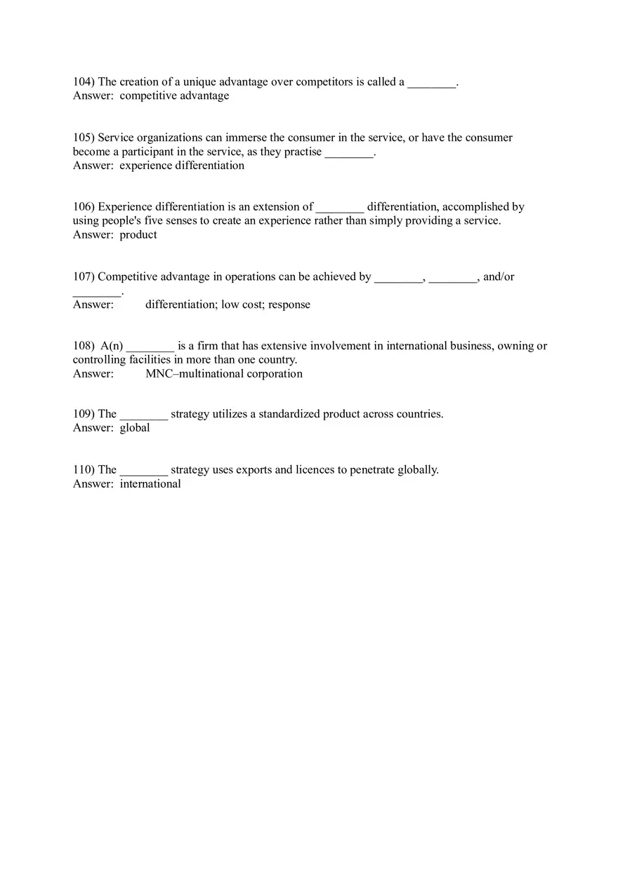 Operations Strategy in a Global Environment Part 3 - Page 3