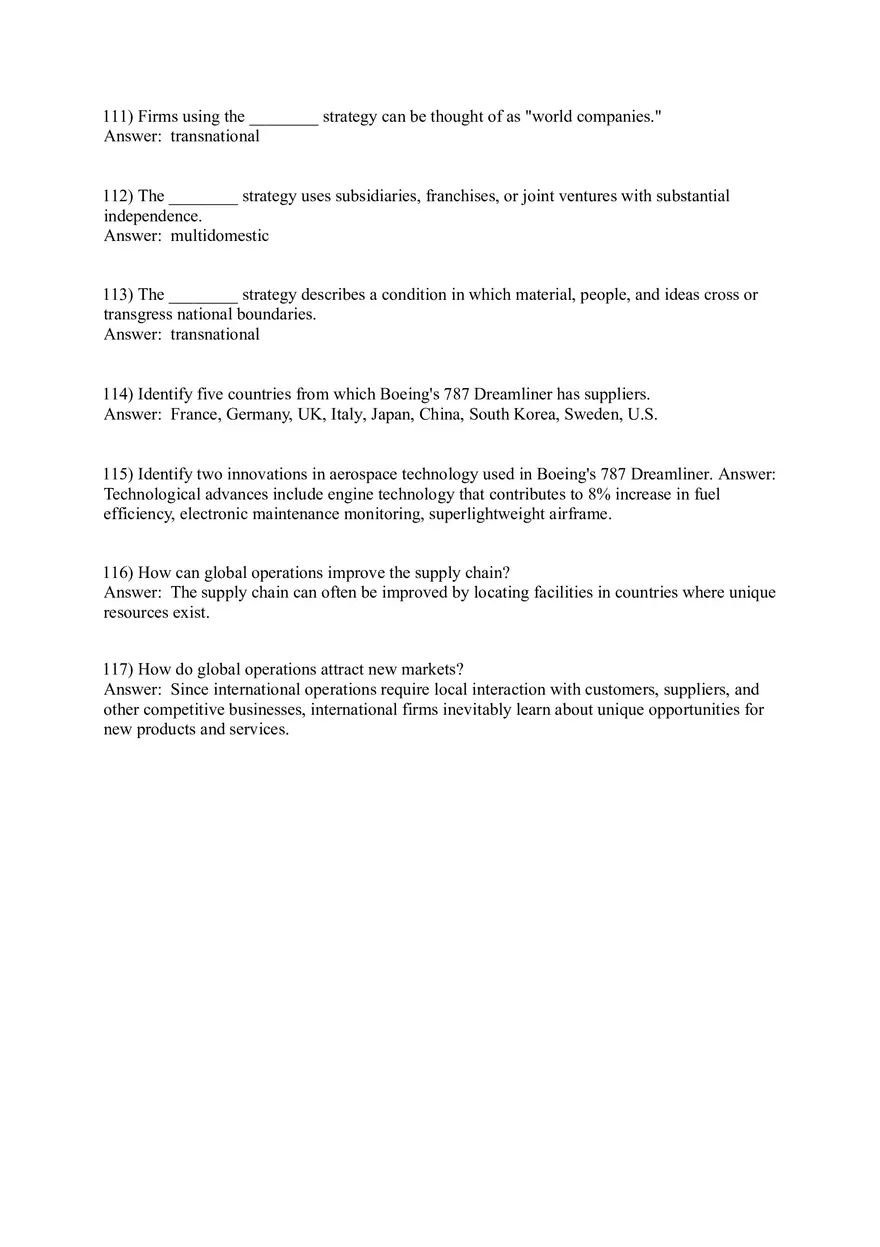 Operations Strategy in a Global Environment Part 3 - Page 4