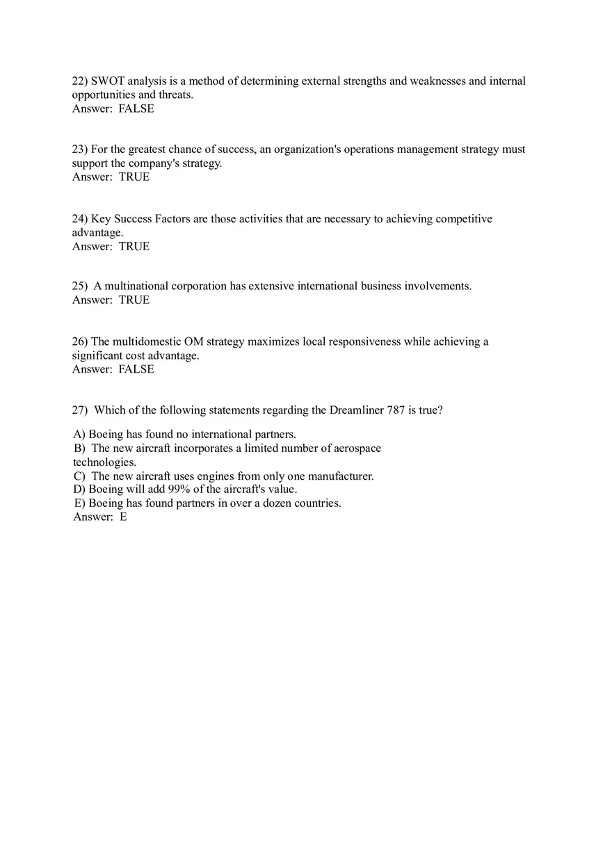 Operations Strategy in a Global Environment Part 1 - Page 4