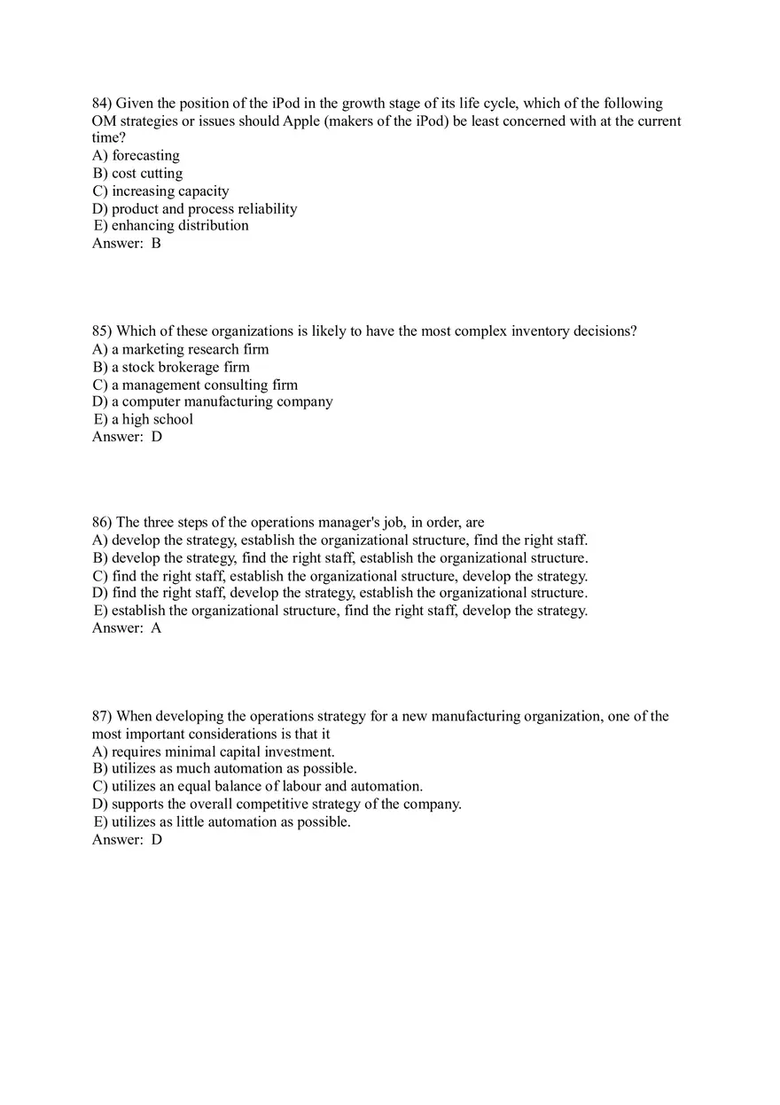 Operations Strategy in a Global Environment Part 2 - Page 9