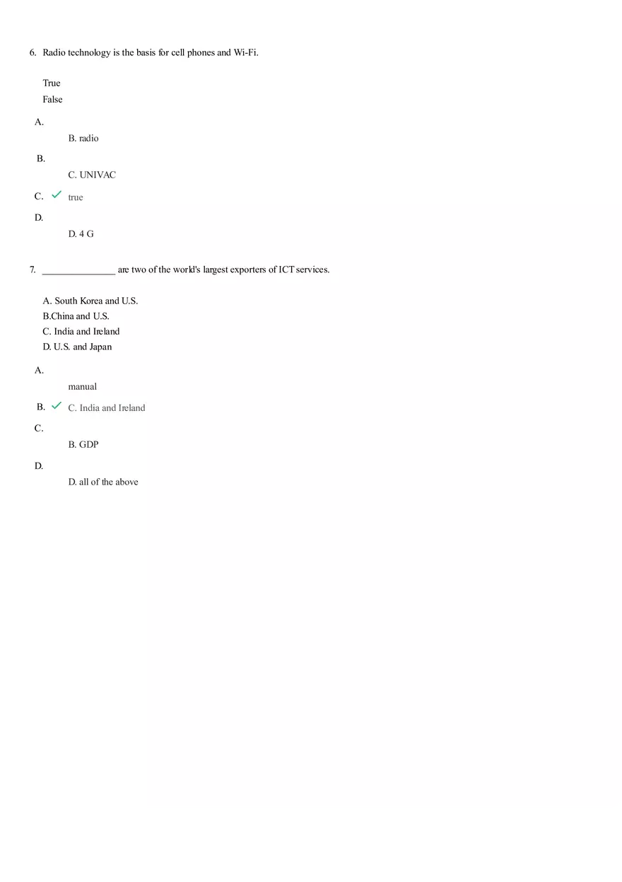 Computer Concepts for End Users Test Questions and Answers - Page 3