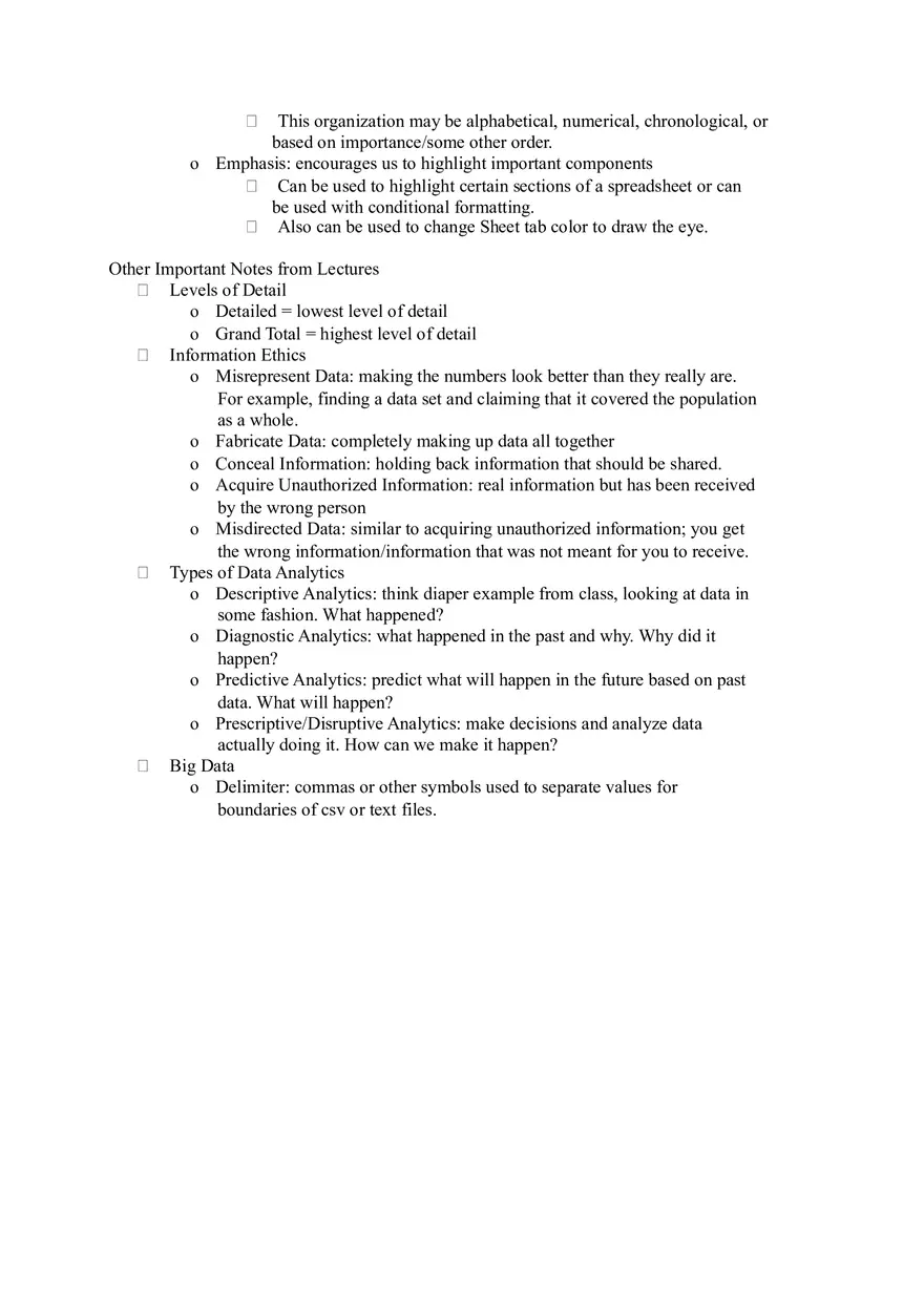 Information Systems Components Lecture Notes 1 - Page 3