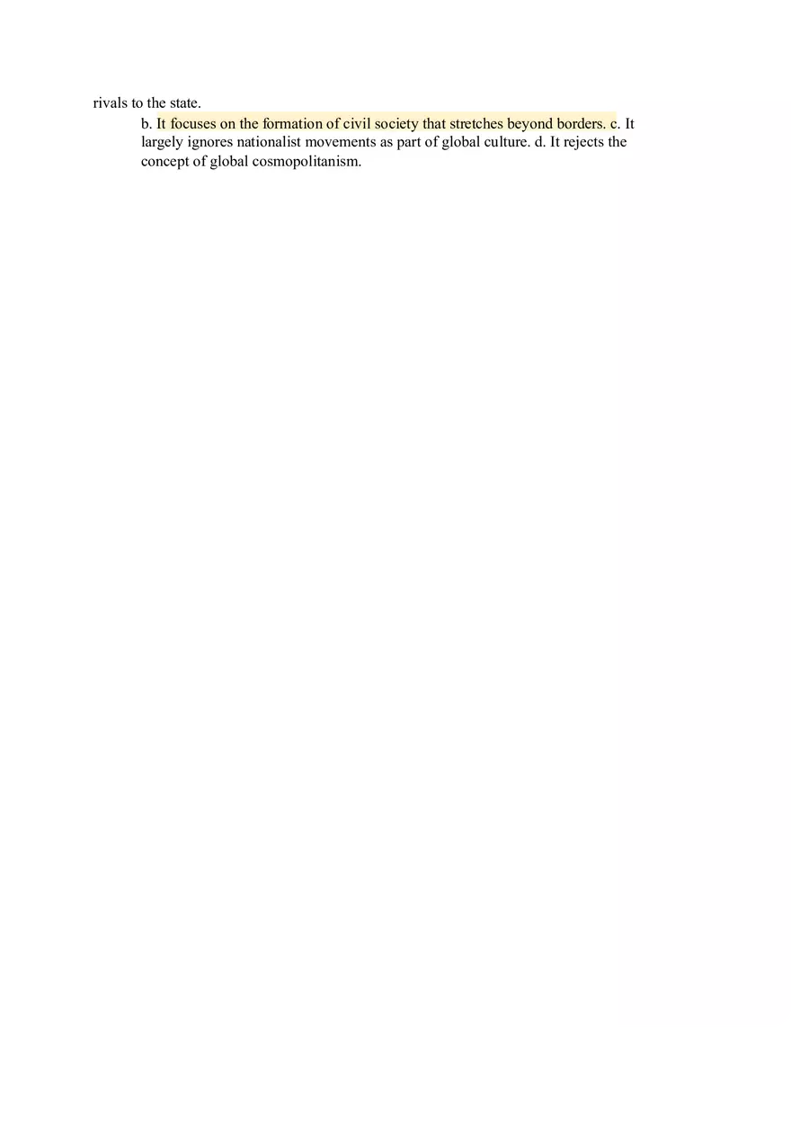 Modern World Governments Study Guide Part 2 - Page 3