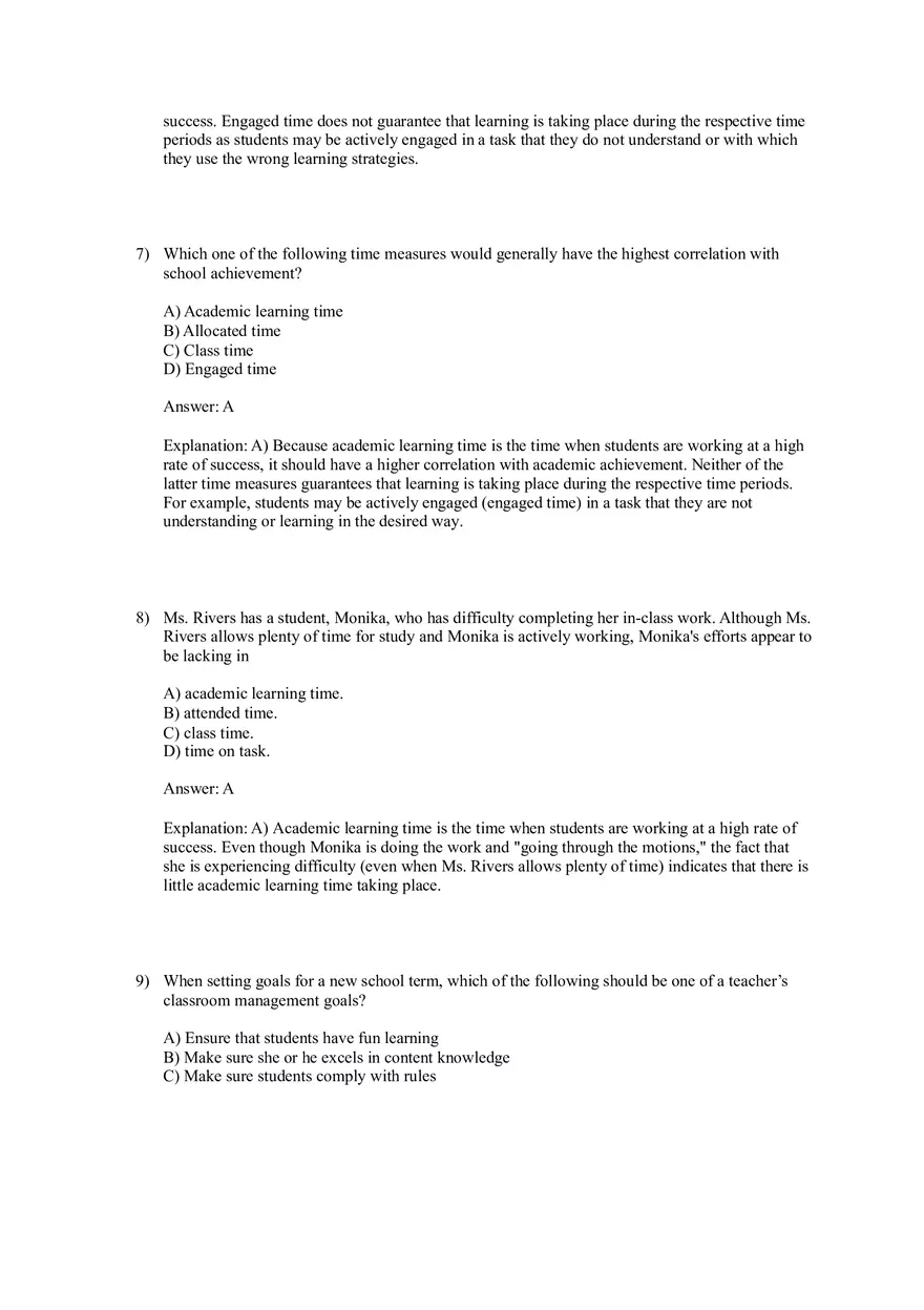 Woolfolk et al., Educational Psychology (Creating Learning Environments) Part 1 - Page 8
