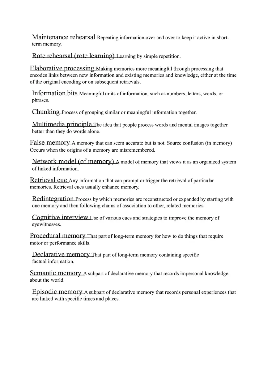 Memory and Psychology (How It Works) - Page 5