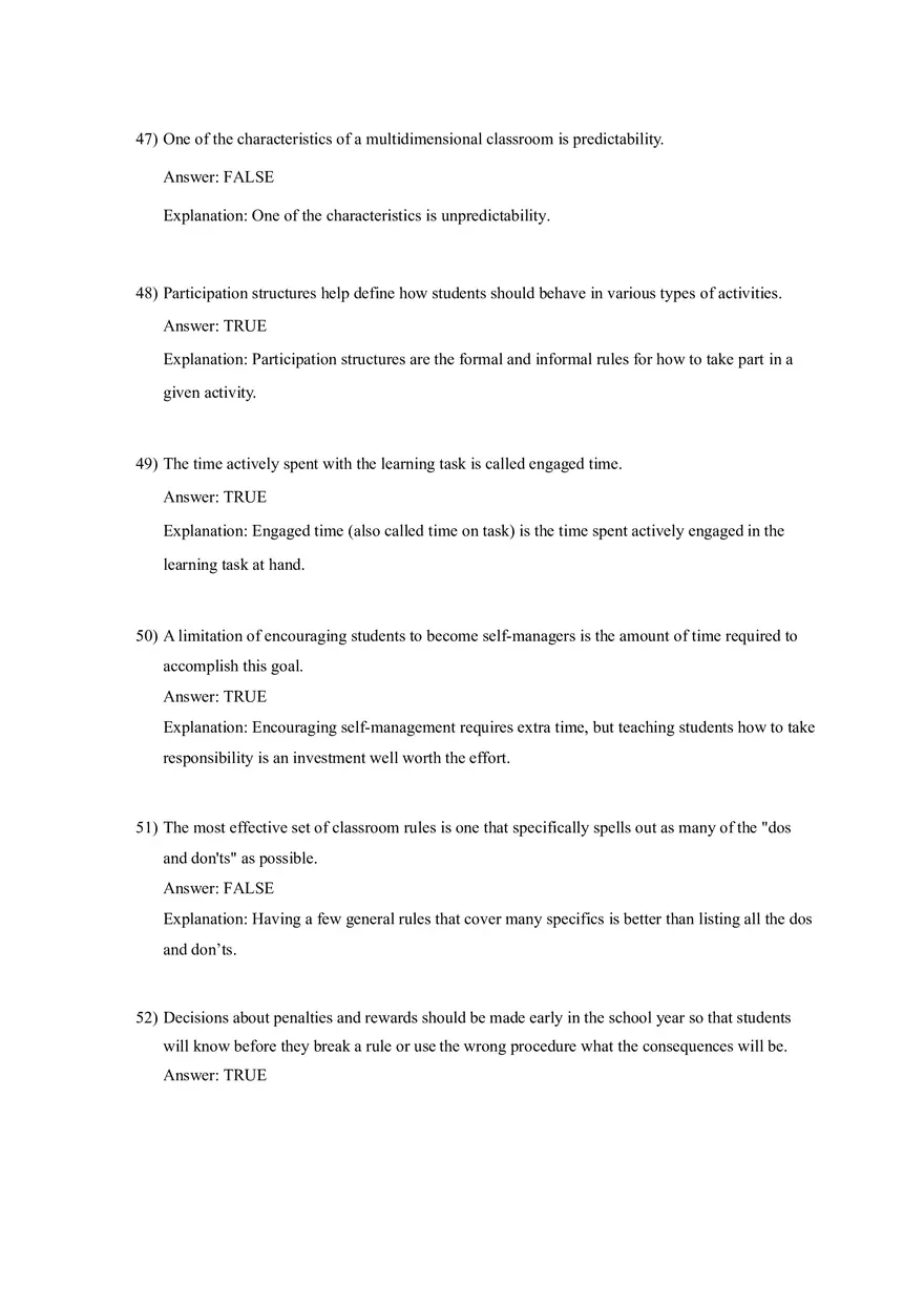 Woolfolk et al., Educational Psychology (Creating Learning Environments) Part 2 - Page 2