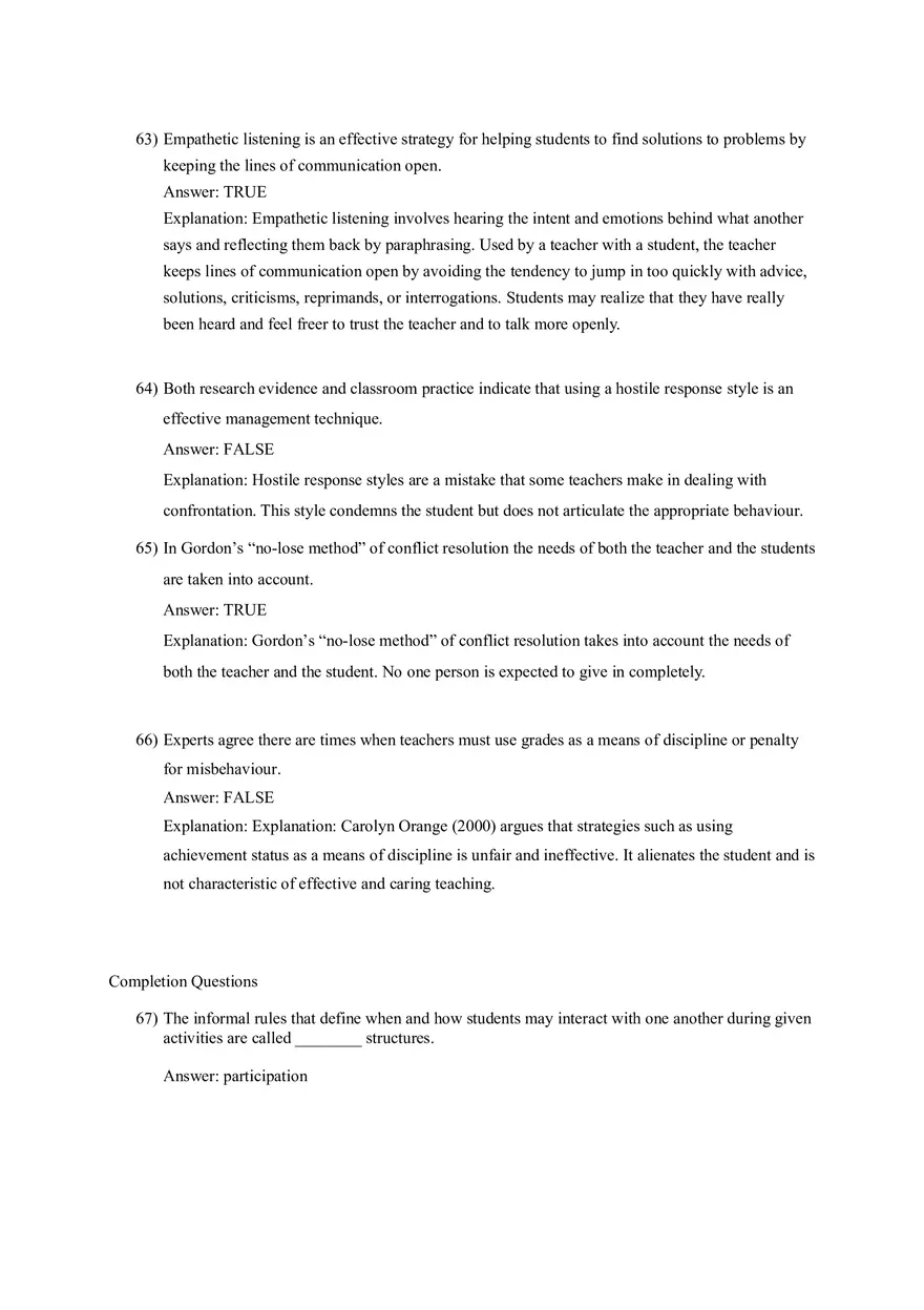 Woolfolk et al., Educational Psychology (Creating Learning Environments) Part 2 - Page 6