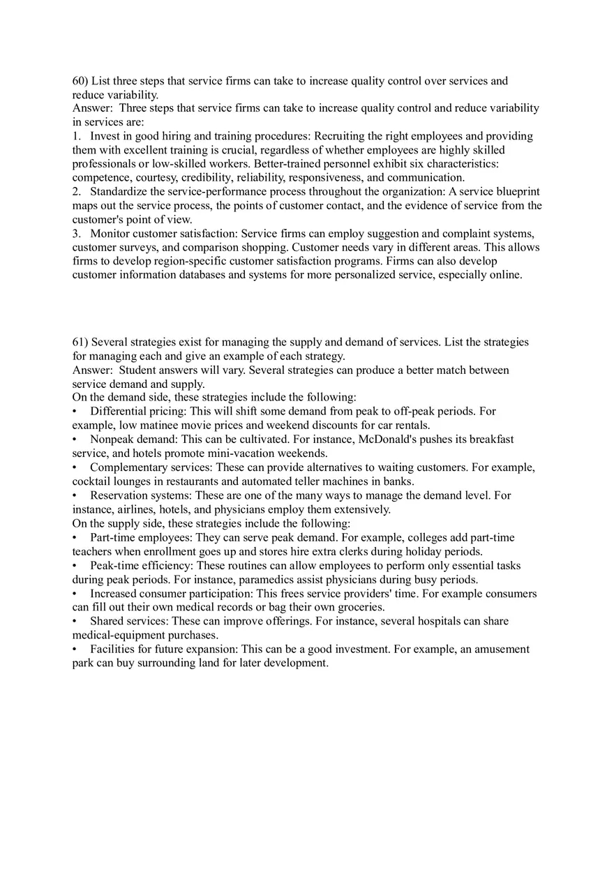 Designing and Managing Services 38-82 Answer Key - Page 5