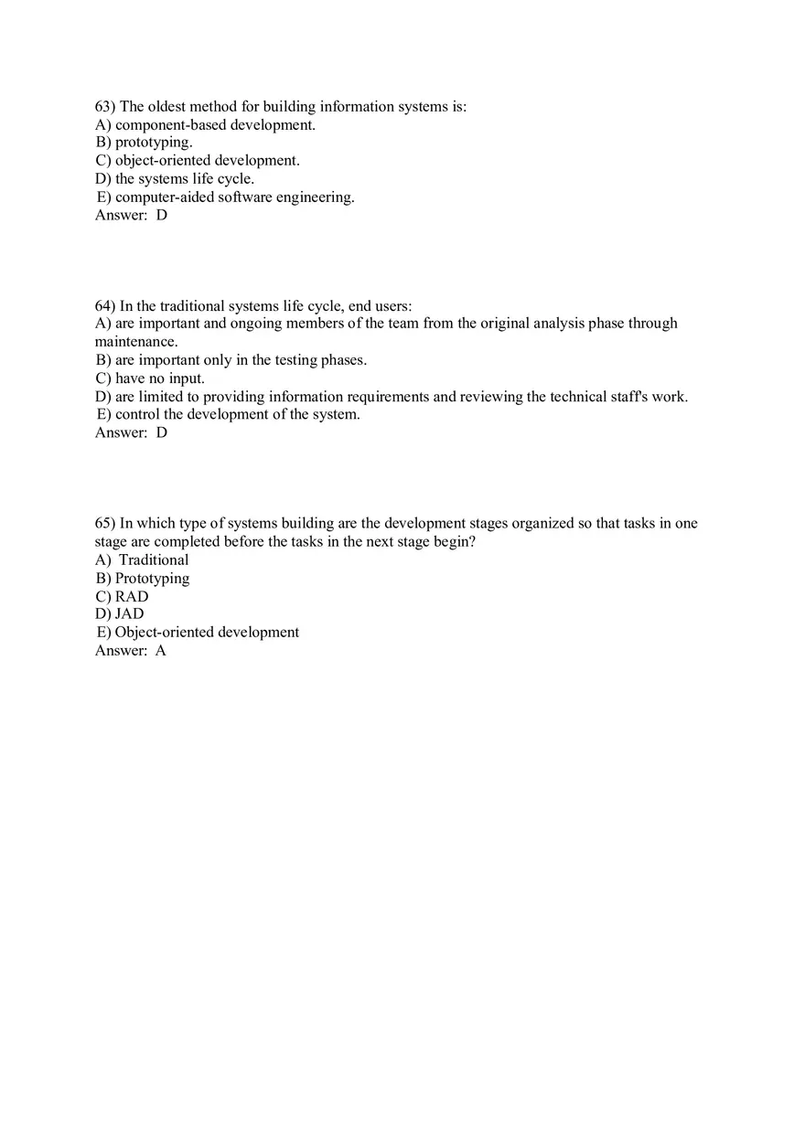 Management Information Systems - Managing the Digital Firm Answers Part 2 - Page 8