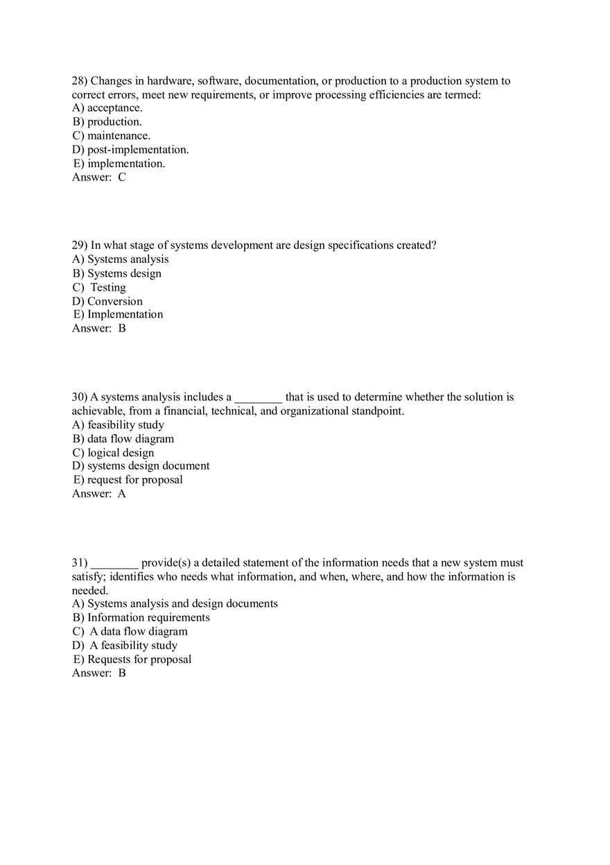 Management Information Systems - Managing the Digital Firm Answers Part 1 - Page 8