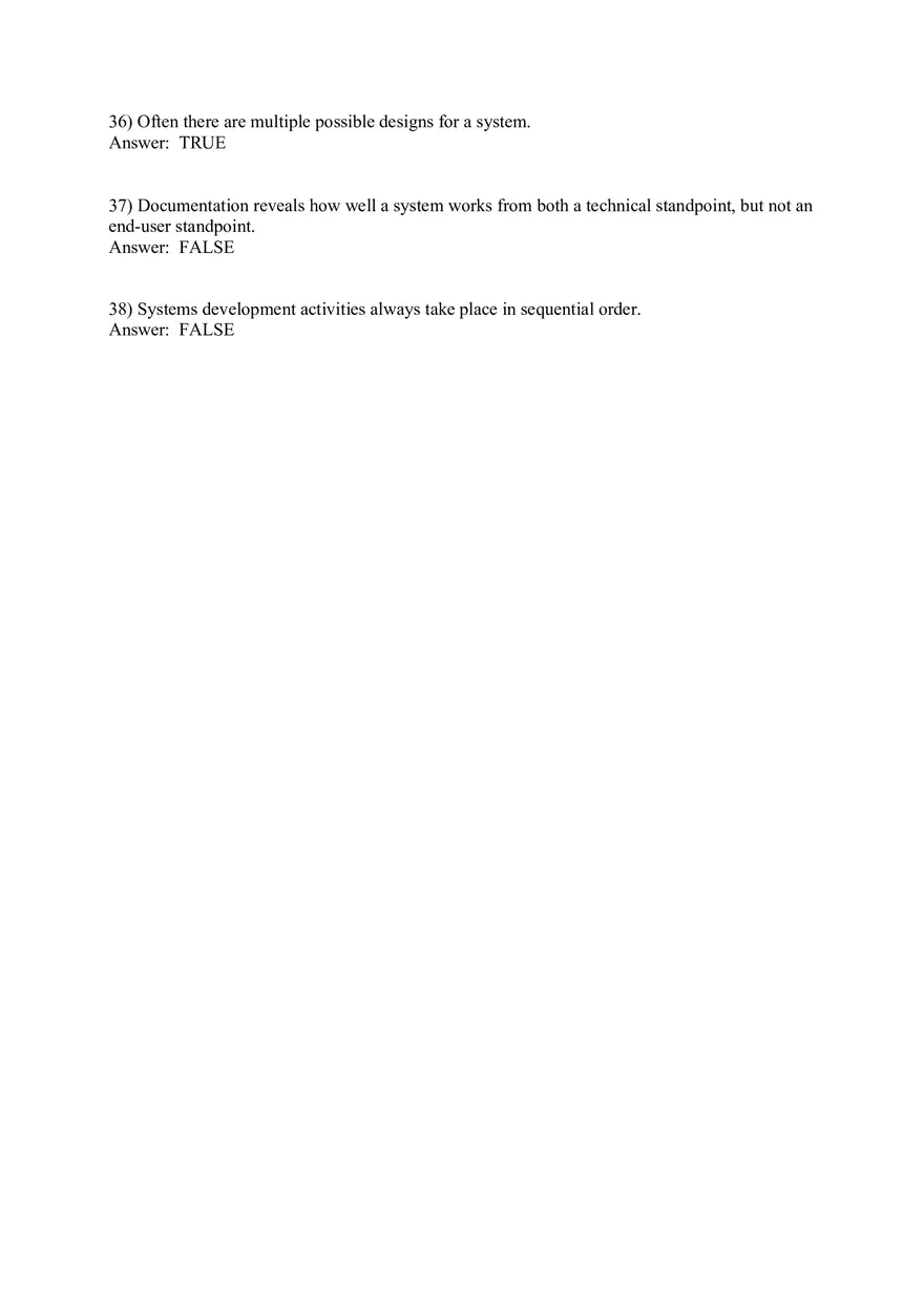 Management Information Systems - Managing the Digital Firm Answers Part 1 - Page 10