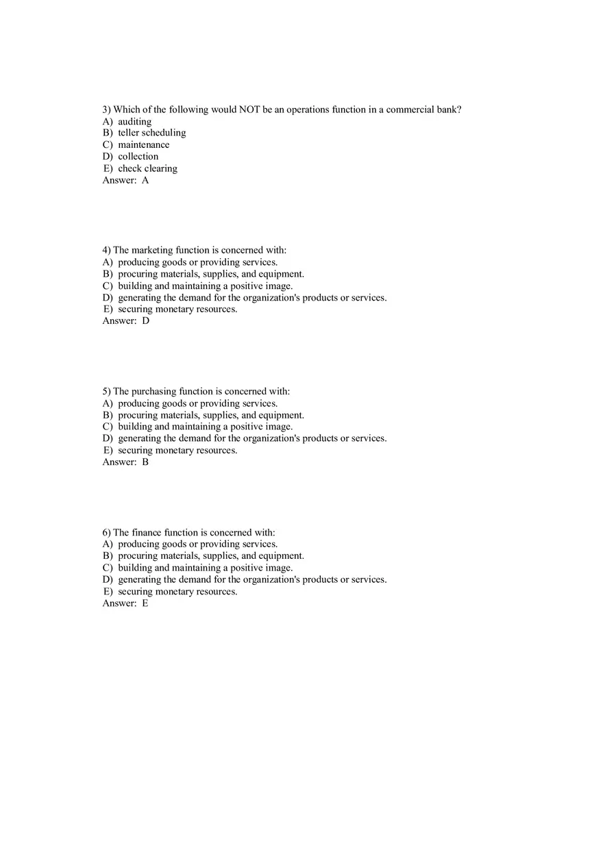 Operations Management (Operations and Productivity) Answers Part 1 - Page 4
