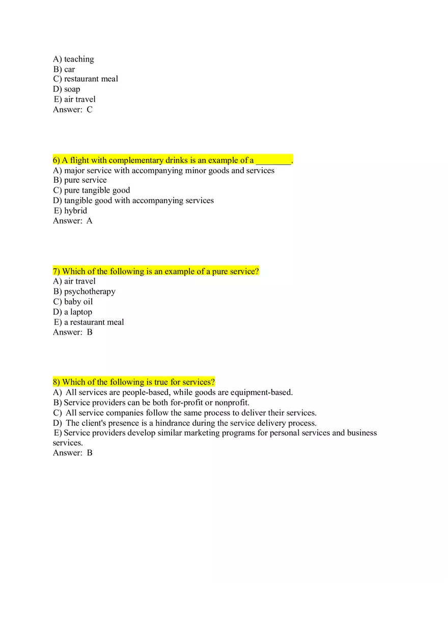 Designing and Managing Services 1-37 Answer Key - Page 2
