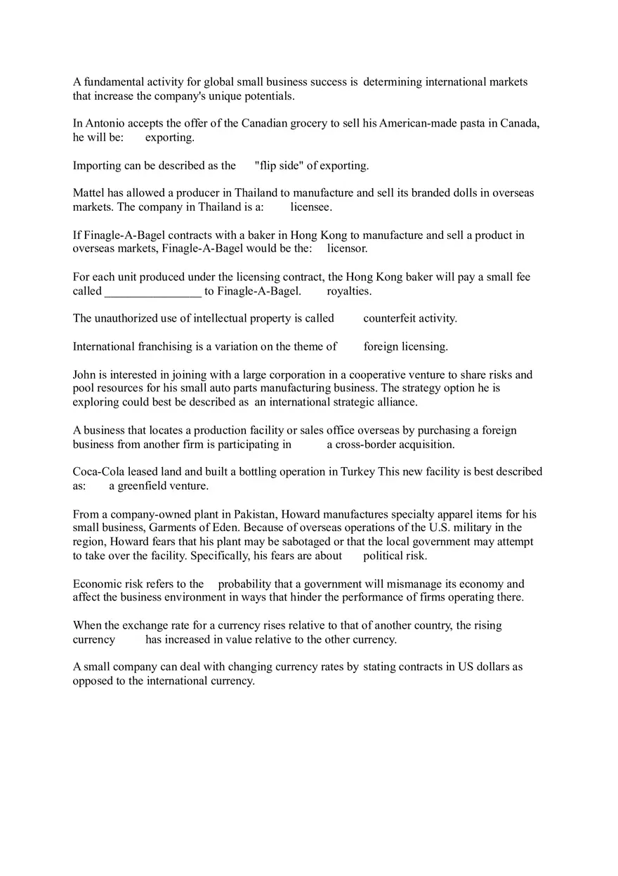 Management (Considerations for Global Business Expansion) - Page 3