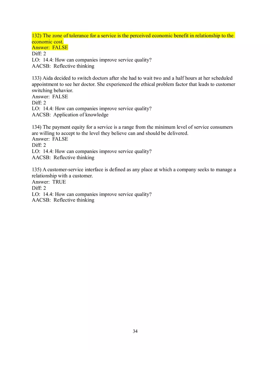 Designing and Managing Services 120-158 Answer Key - Page 5