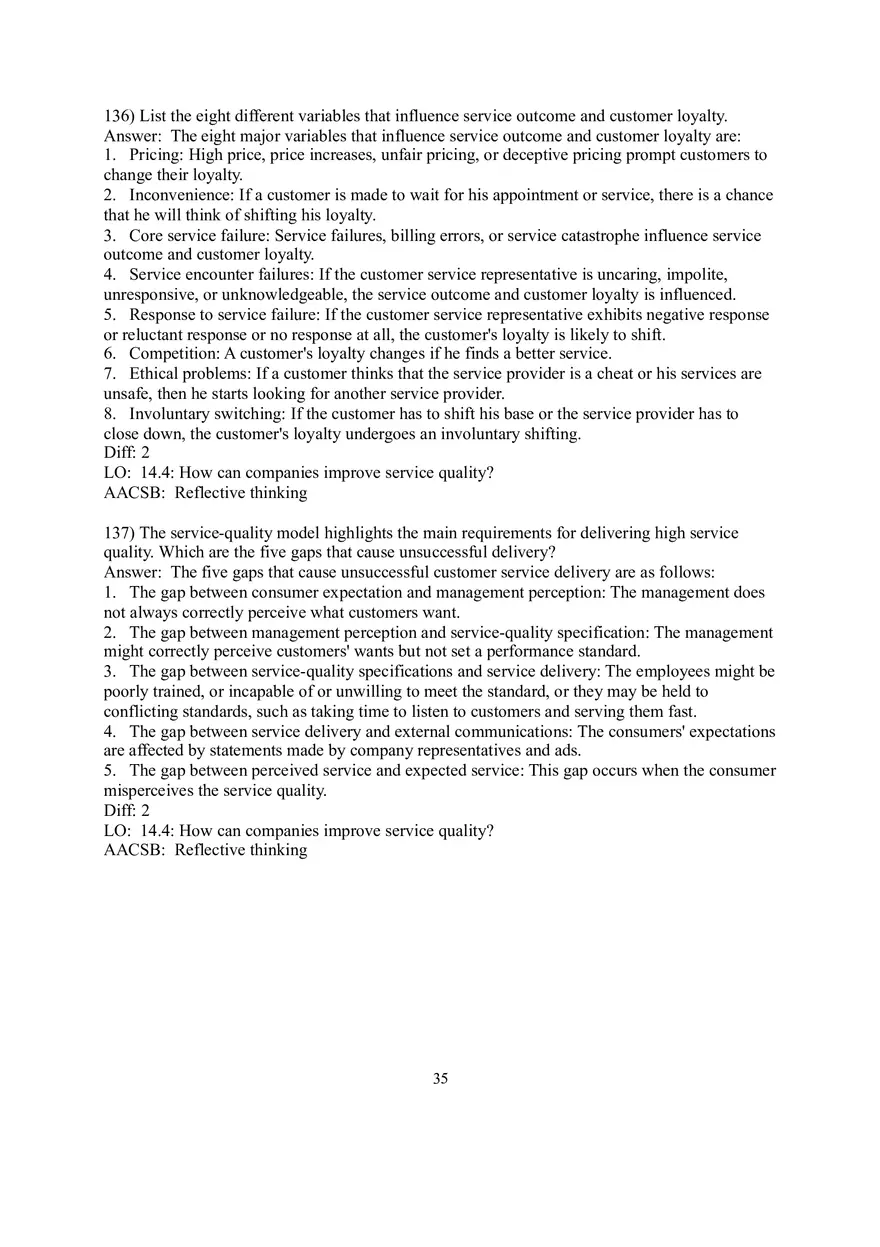 Designing and Managing Services 120-158 Answer Key - Page 6
