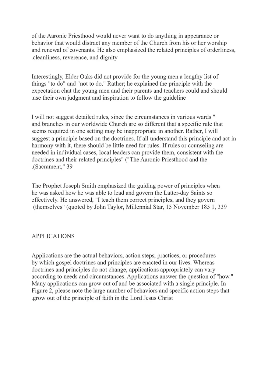 Doctrines, Principles, And Applications A Framework For Gospel Learning David A.Bednar - Page 12