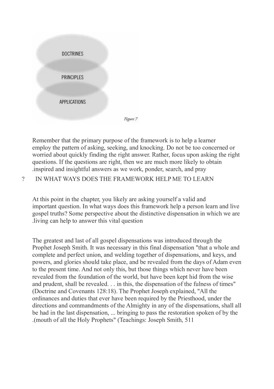 Doctrines, Principles, And Applications A Framework For Gospel Learning David A.Bednar - Page 16