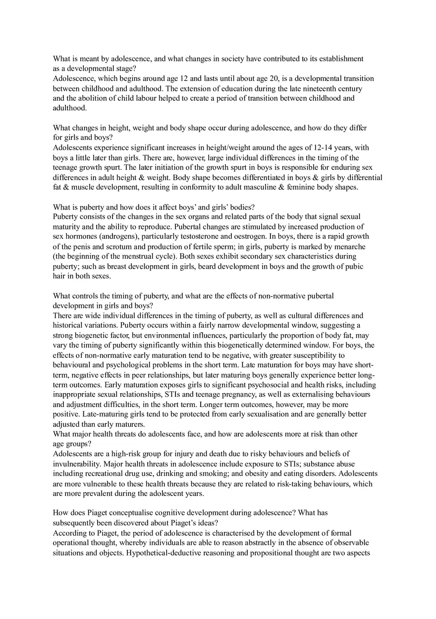 Lifespan Development and Its Study (Reading 6-11) - Page 13