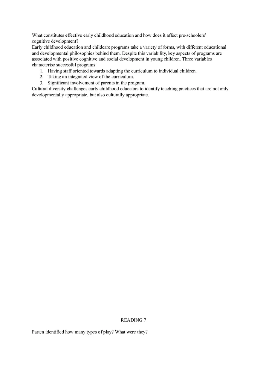 Lifespan Development and Its Study (Reading 6-11) - Page 6