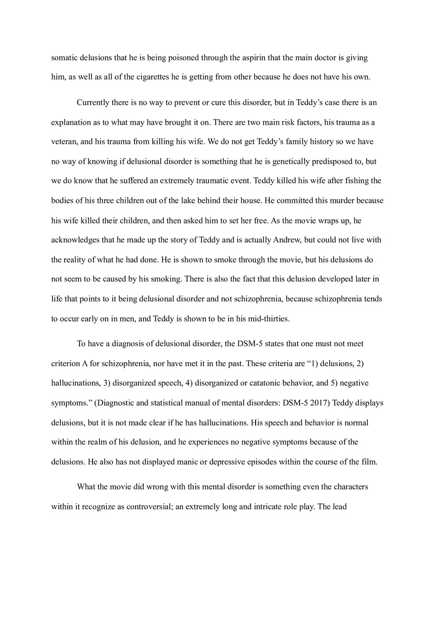Shutter Island - Teddy Daniels - Page 2