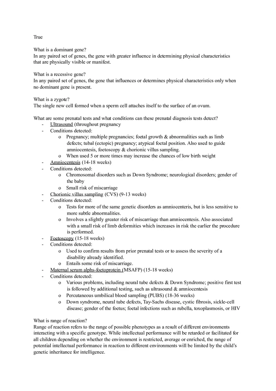 Lifespan Development and Its Study (Reading 1-5) - Page 7
