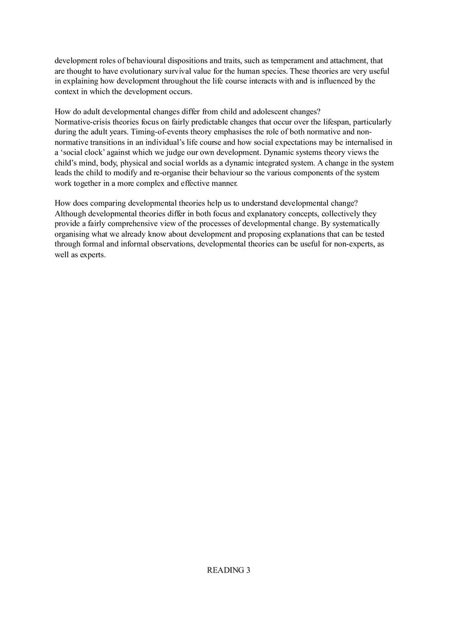 Lifespan Development and Its Study (Reading 1-5) - Page 5