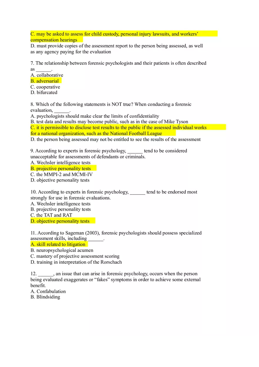 Forensic Psychology - Page 2