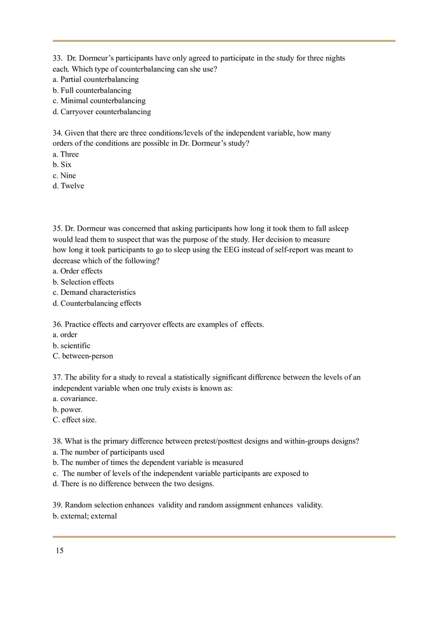 Quasi-Experiments and Small-N Designs - Page 7