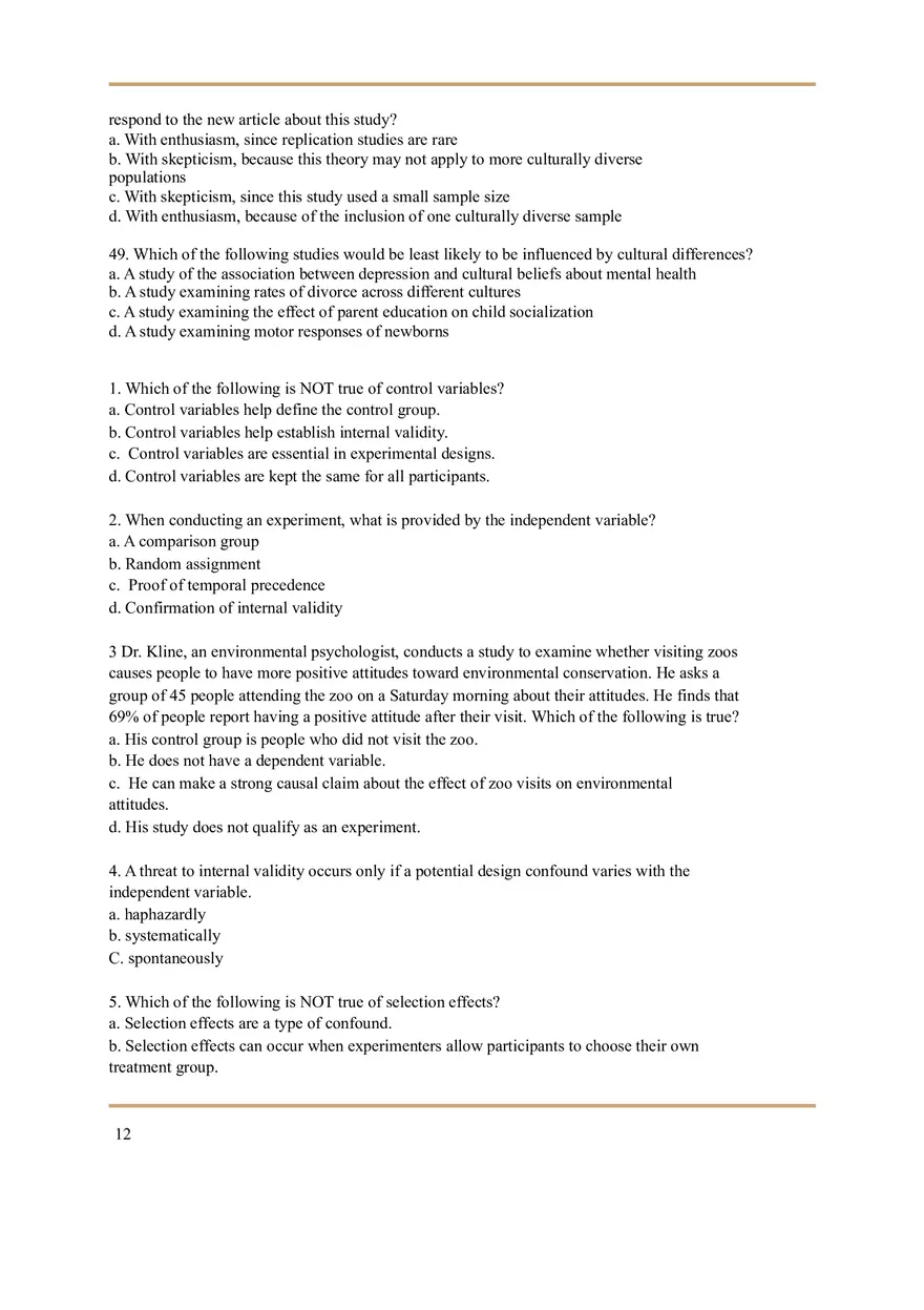 Quasi-Experiments and Small-N Designs - Page 4