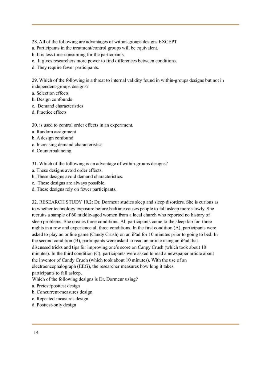 Quasi-Experiments and Small-N Designs - Page 6
