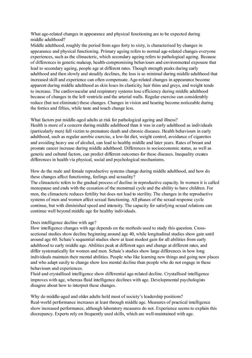 Lifespan Development and Its Study (Reading 12-18) - Page 7