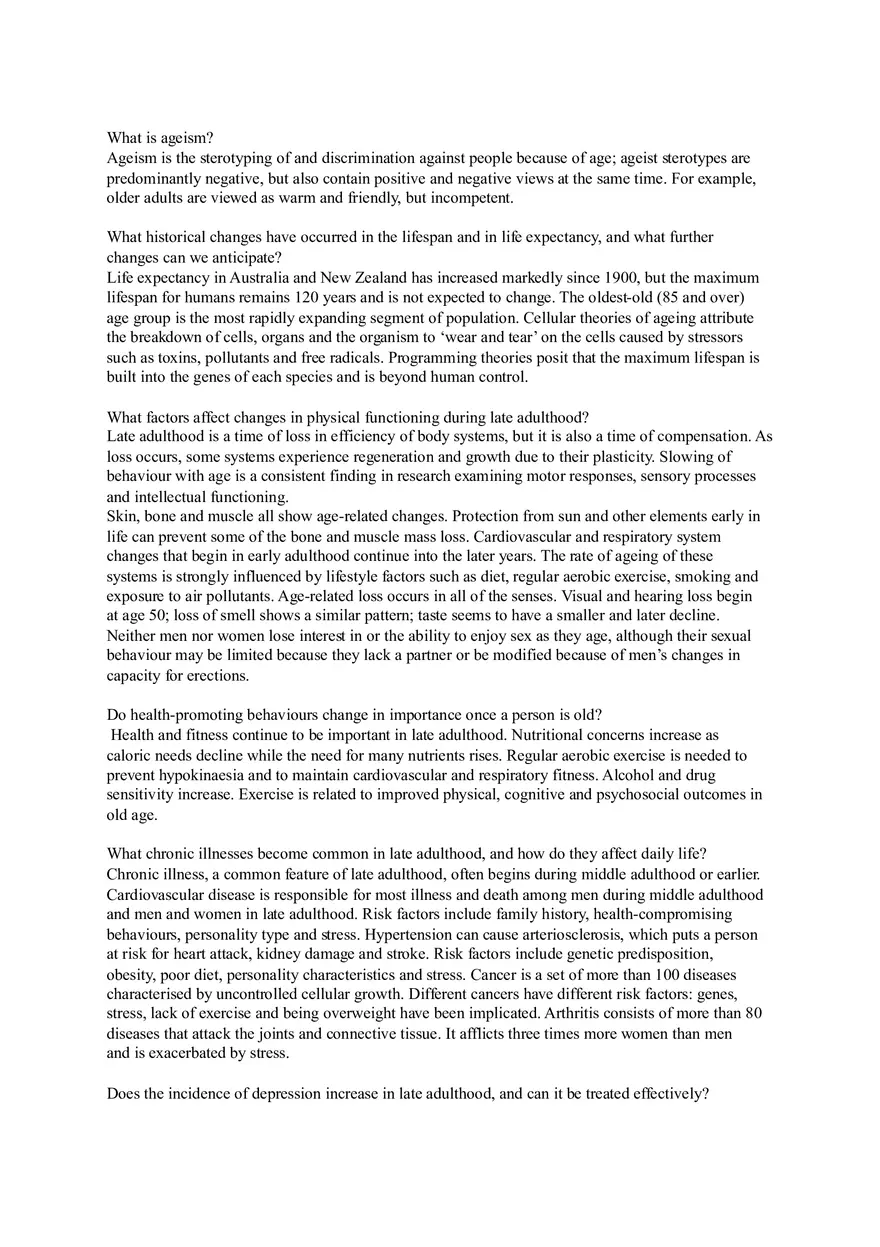 Lifespan Development and Its Study (Reading 12-18) - Page 10