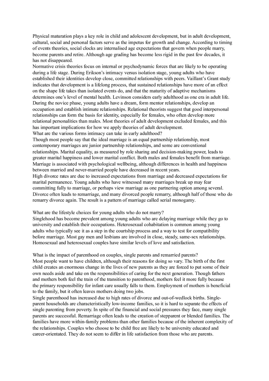 Lifespan Development and Its Study (Reading 12-18) - Page 5