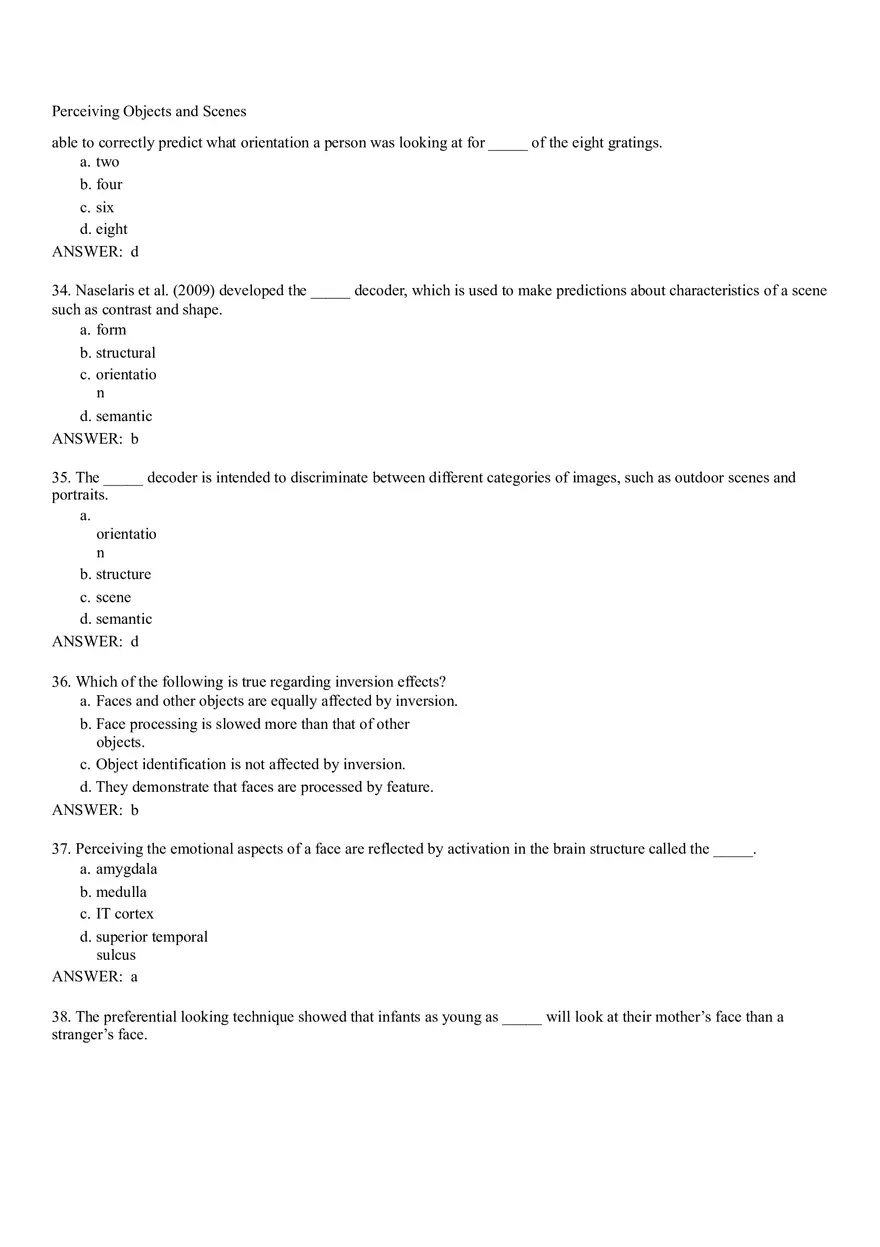 Introduction to Perceiving Objects and Scenes - Page 8