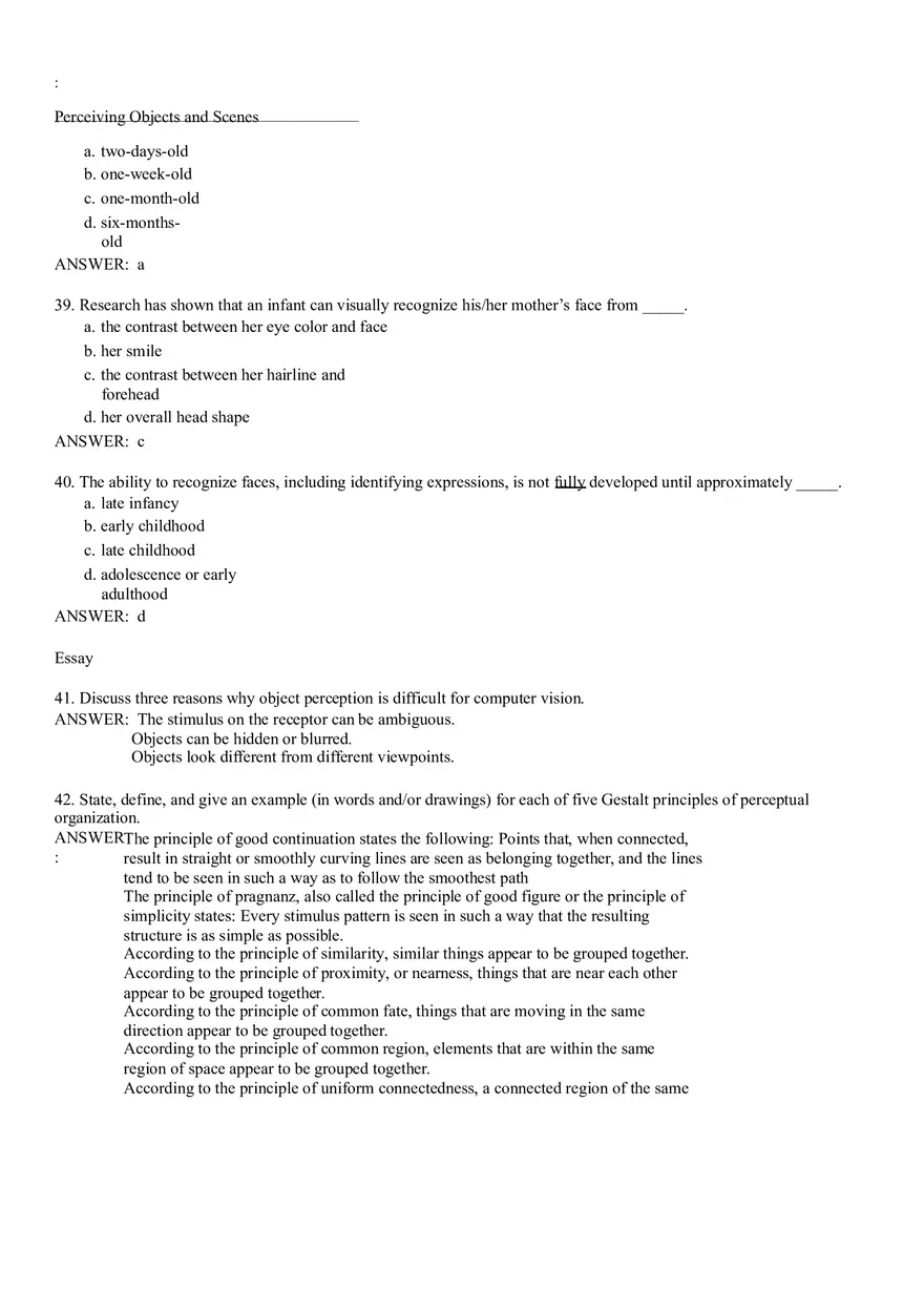 Introduction to Perceiving Objects and Scenes - Page 9