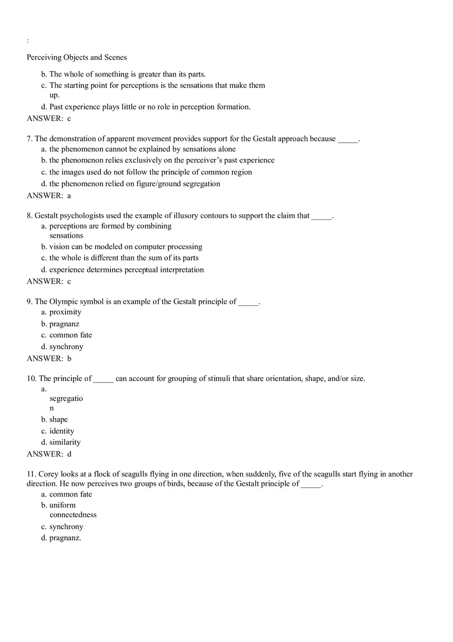 Introduction to Perceiving Objects and Scenes - Page 2