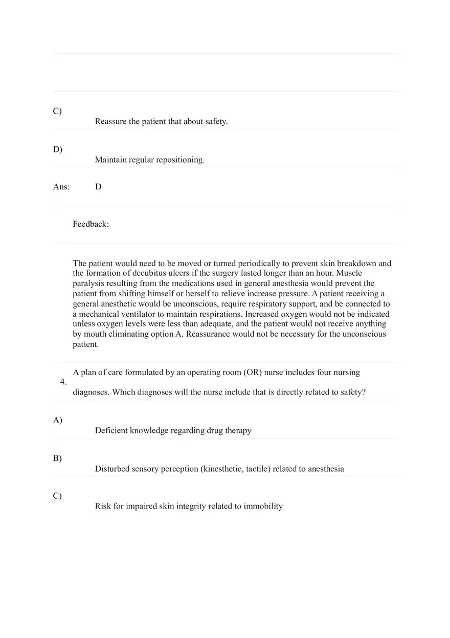 General and Local Anesthetic Agents Quiz Part 1 - Page 3