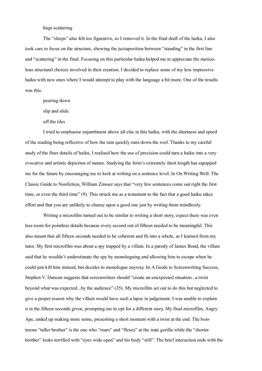1000 Word Critical Reflection - Page 5
