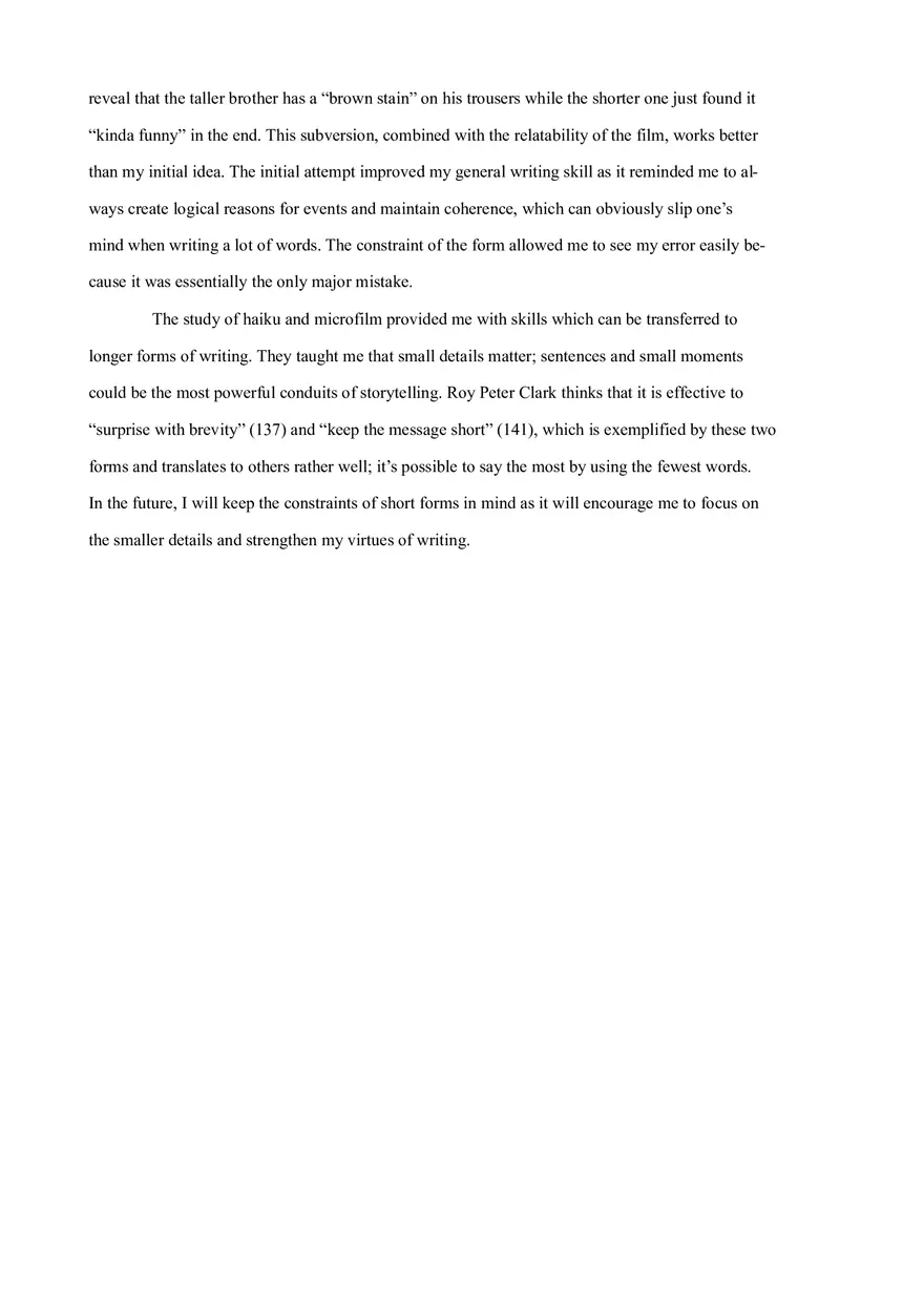 1000 Word Critical Reflection - Page 6