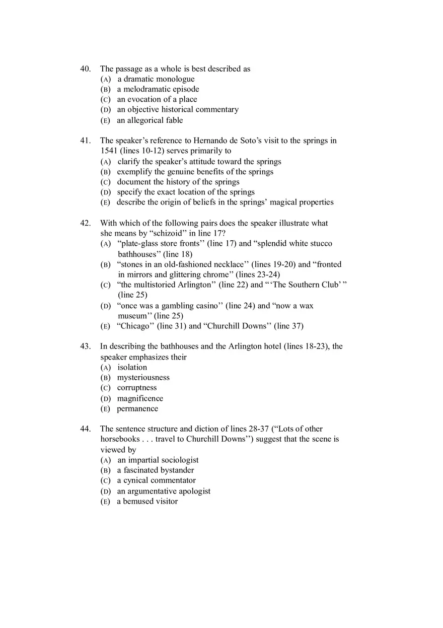 Language and Culture Multiple Choice Practice - Page 9
