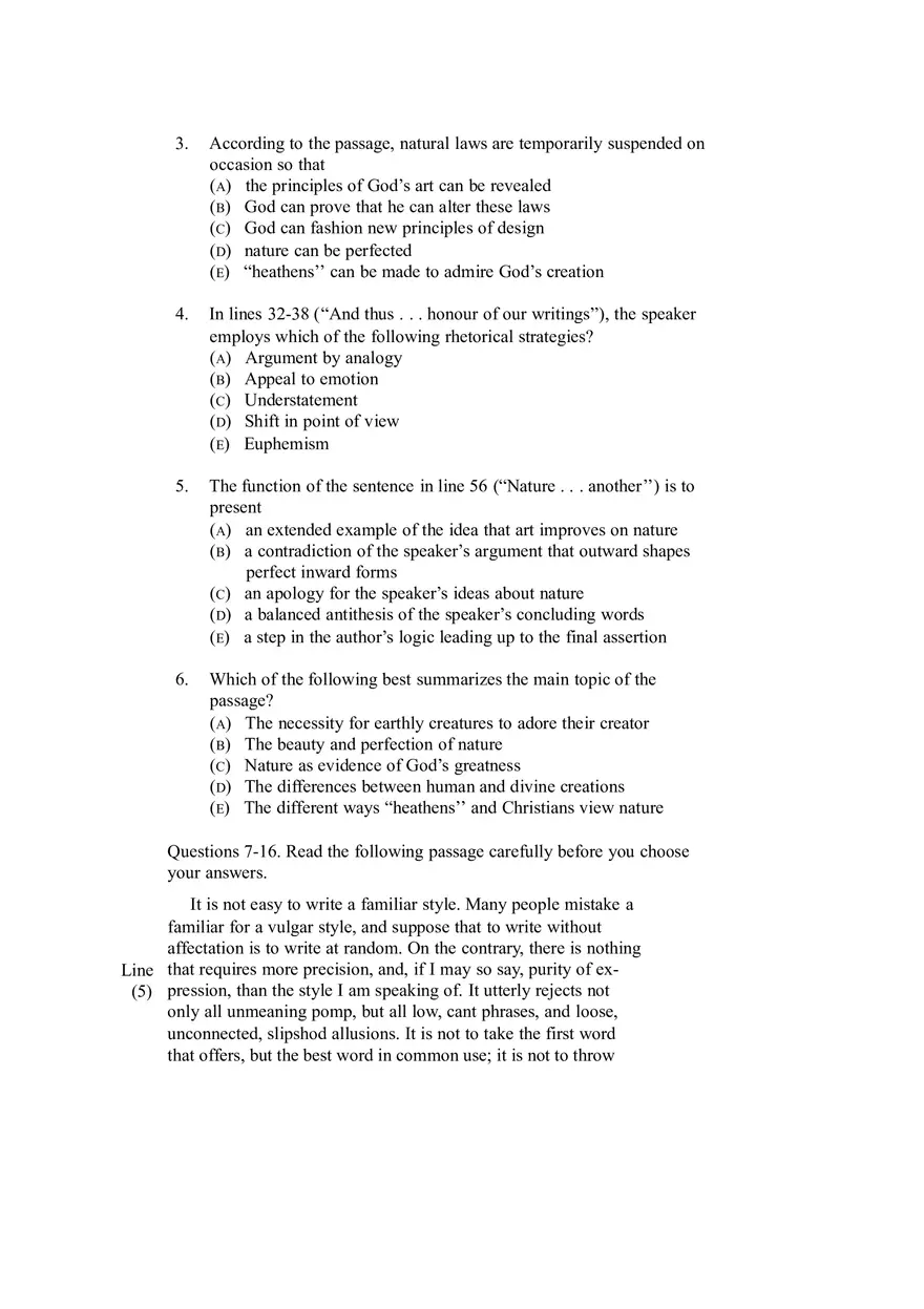Language and Culture Multiple Choice Practice - Page 12