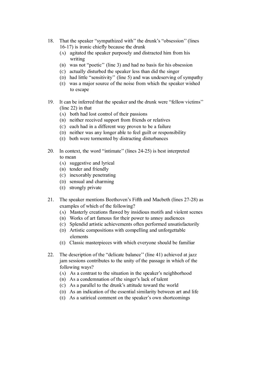 Language and Culture Multiple Choice Practice - Page 18
