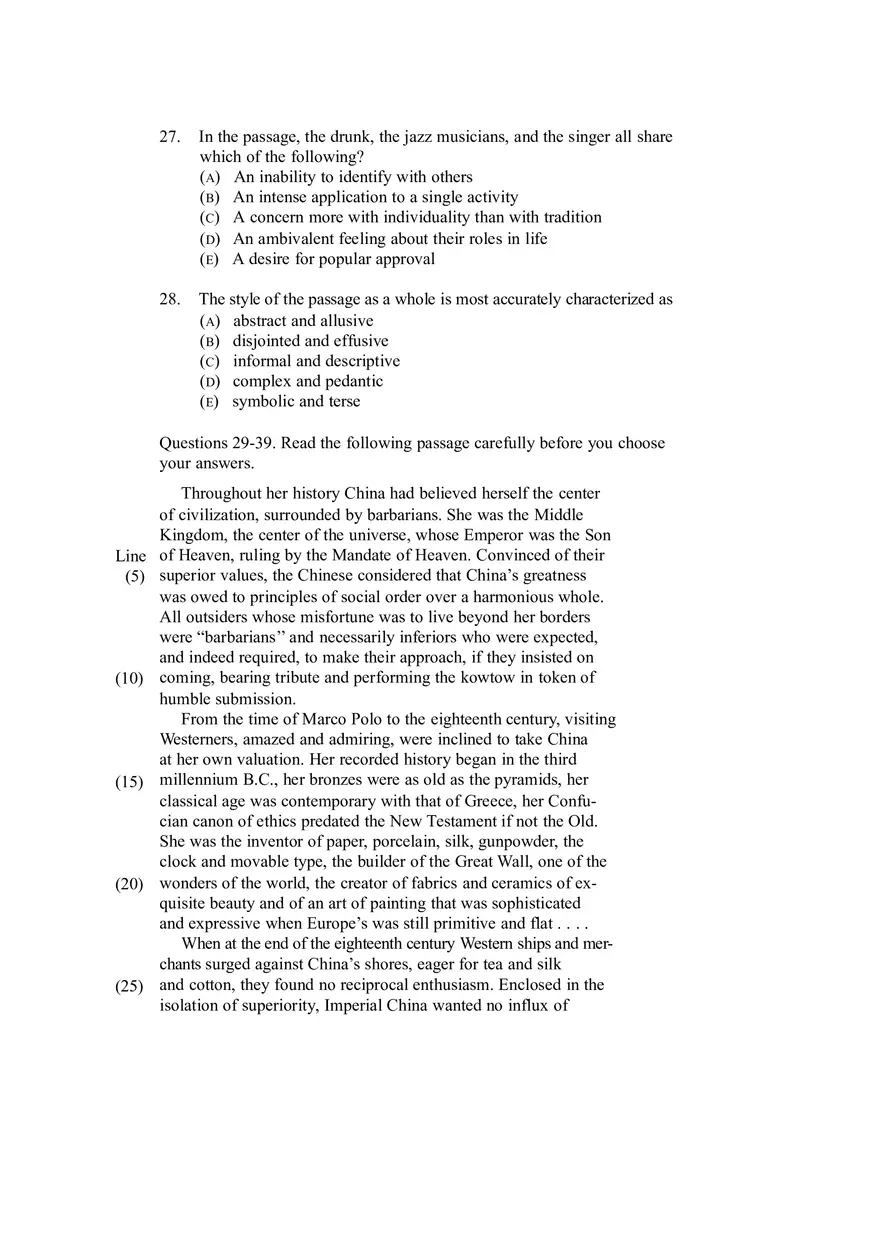 Language and Culture Multiple Choice Practice - Page 4