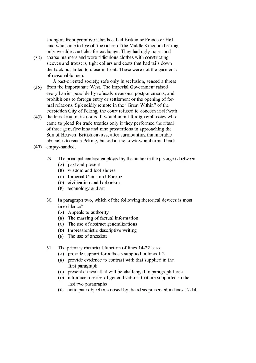 Language and Culture Multiple Choice Practice - Page 5