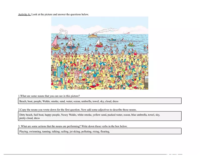 Unscramble the Following Sentences - Page 3