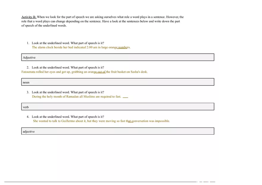 Unscramble the Following Sentences - Page 4
