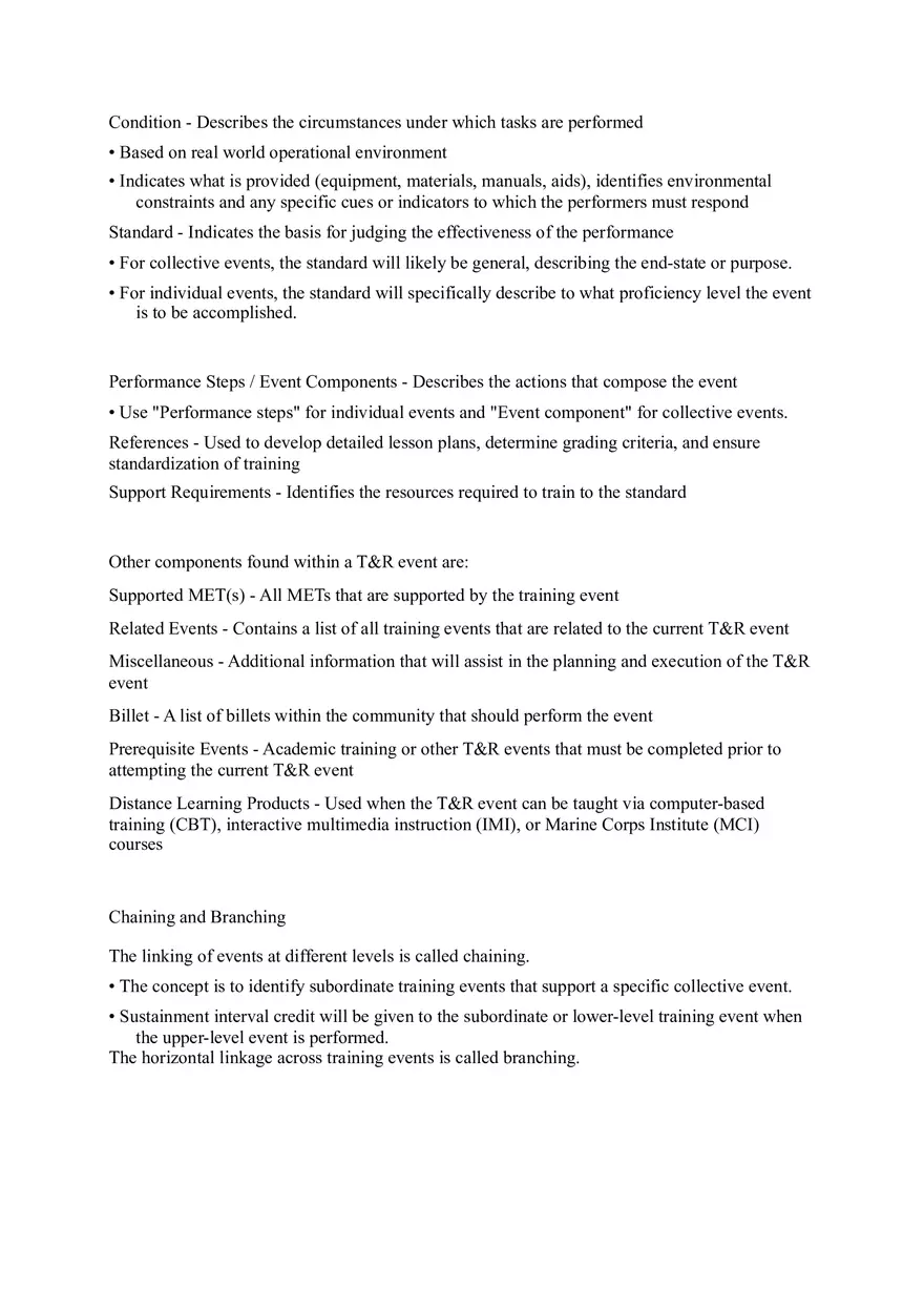 Training Sgt's Course Part 2 - Page 1