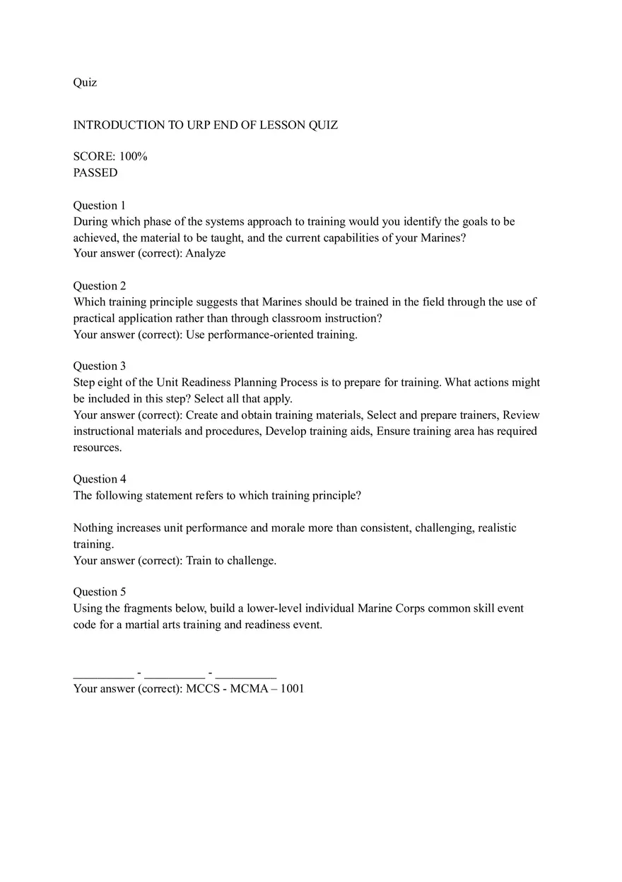 Training Sgt's Course Part 2 - Page 3