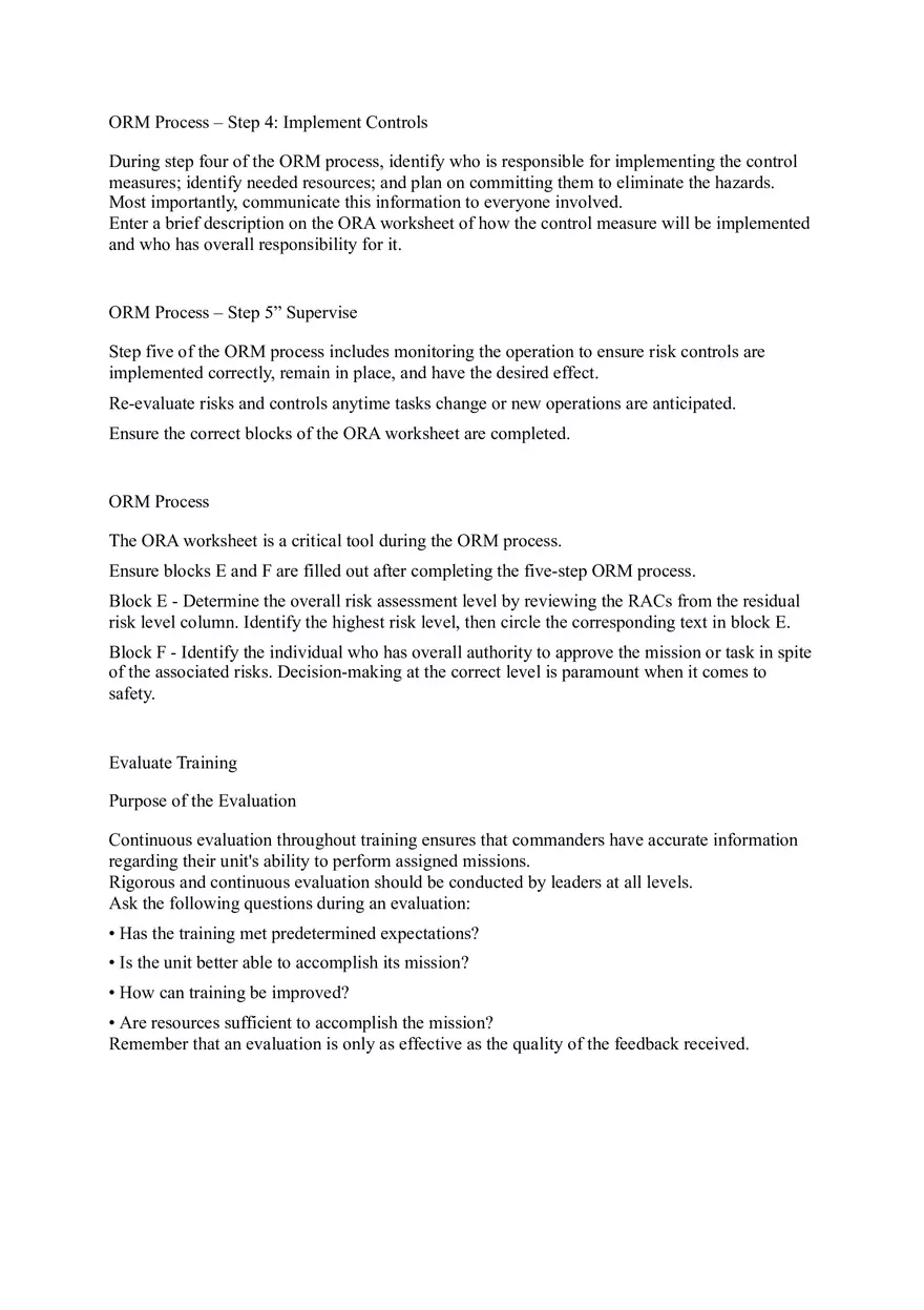 Training Sgt's Course Part 3 - Page 1